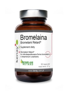 Bromelaina - Bromelami Retard® (60 kaps.) KENAY