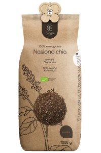 Chia nasiona szałwii hiszpańskiej BIO 1 kg BIOGO