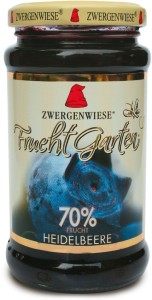 MUS JAGODOWY (70% OWOCÓW) BEZGLUTENOWY BIO 225 g - ZWERGENWIESE
