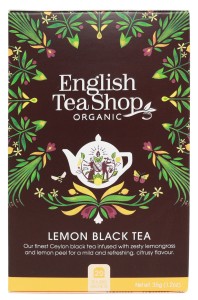 Herbata czarna z trawą cytrynową (20x1,75) BIO 35 g English Tea Shop
