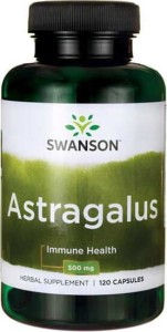 Traganek Astragalus ekstrakt 500mg 120 kapsułek SWANSON