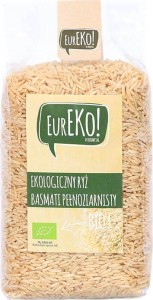 Ryż basmati pełnoziarnisty BIO 500 g Eureko