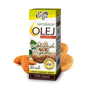 Olej ze słodkich migdałów rafinowany 50 ml ETJA