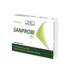 Probiotyki IBS 20 kapsułek Sanprobi