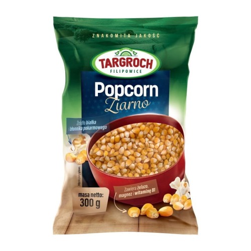 Popcorn ziarno - 300 g Targroch