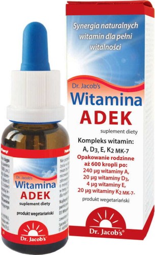 Witamina ADEK 20ml Dr. Jacob's