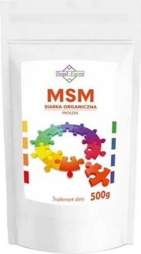 SIARKA ORGANICZNA PROSZEK 500 g - SOUL FARM