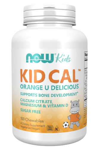Kid Cal Witaminy i Minerały dla dzieci 100 tabletek NOW FOODS