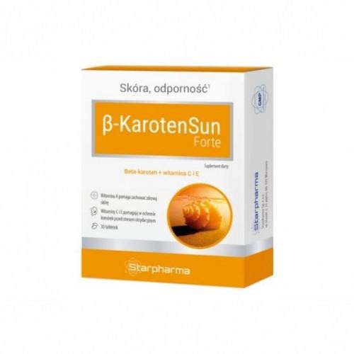 Beta-KarotenSun Forte 30tabl. STARPHARMA