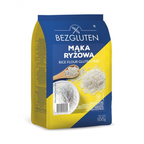 Mąka ryżowa 500g bezglutenowa BEZGLUTEN