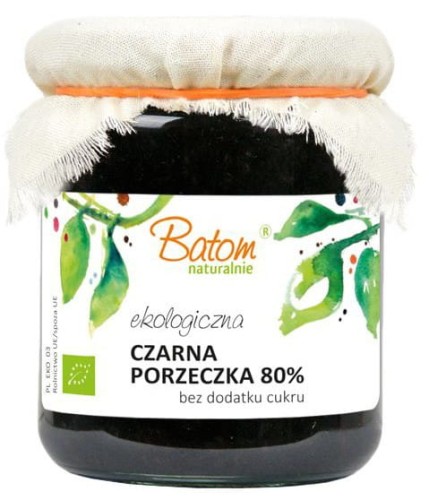 Confiture de courant noir BIO 260 g - BATOM