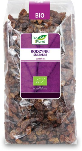 BIO Rodzynki Sułtanki bezglutenowe 1kg Bio Planet