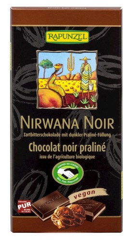 BIO TRUFFEL NIRVANA CHOCOLADE 100 g - RAPUNZEL