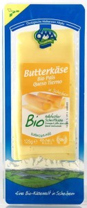 BUTTER CHEESE SLICES BIO 125 g - OMA