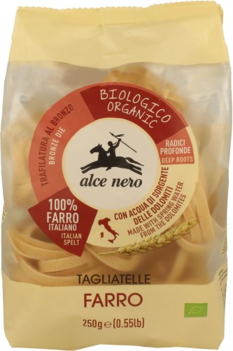GESPELD NEST TAGLIATELLE BIO 250 g - ALCE NERO