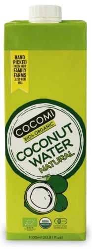 BIO NATUURLIJK KOKOSNOOTWATER 1 L - COCOMI