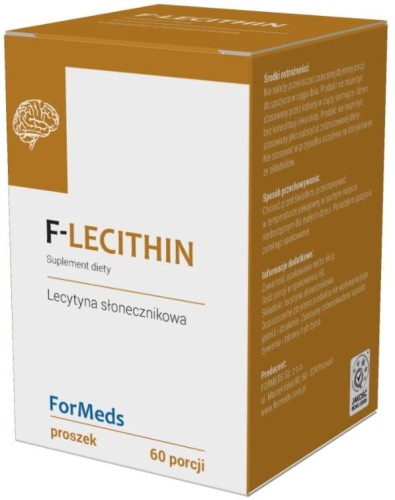 F-Lecithine Zonnebloem Lecithine 1100mg 60 porties 66g ForMeds