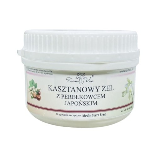 FarmVix Kasztanowy żel z Perełkowcem Japońskim 350g