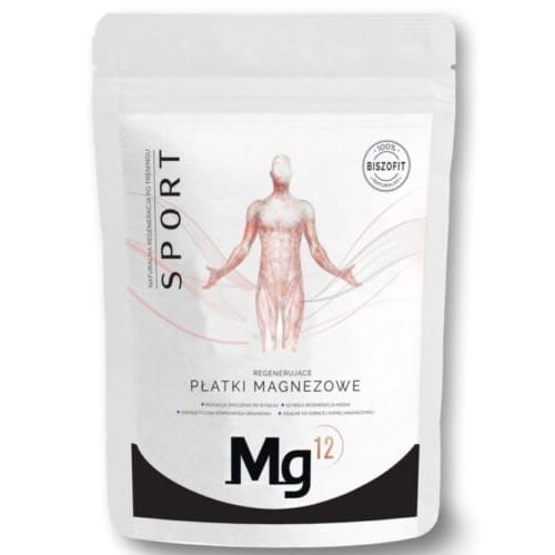 Mg12 Płatki Magnezowe Do Kąpieli Sport 4KgBiszofit