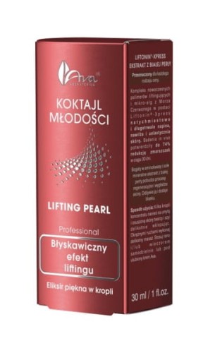 AVA Koktajl Młodości Lifting Pearl efekt liftingu