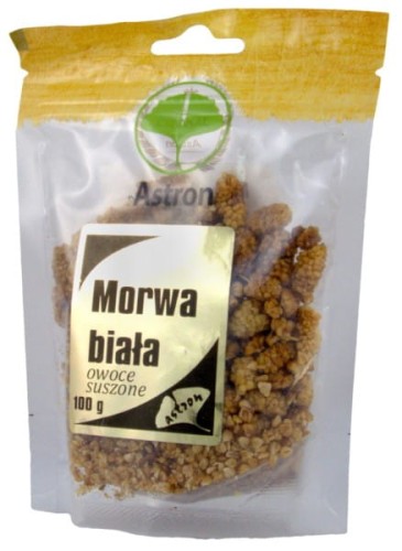 Astron Morwa Biała Suszone Owoce 100G