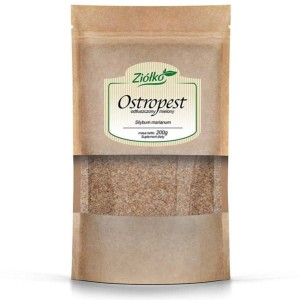 Ziółko Ostropest mielony odtłuszczony 200 g