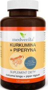 Medverita Kurkumina Piperyna 120 K