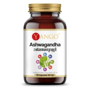 Ashwagandha z witaminami z grupy B (90 kaps.)