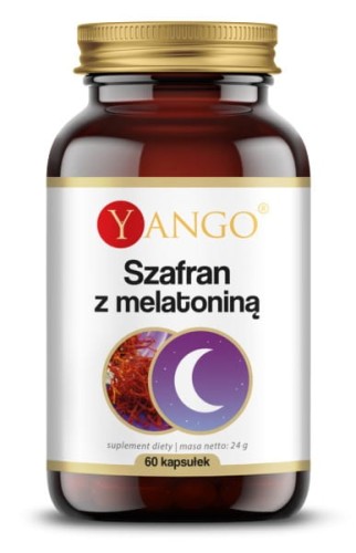 Szafran z melatoniną (60 kaps.)