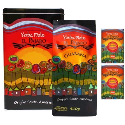 Oranżada Yerbera Puszka Yerba Mate Guarana 400g + 2x 50g