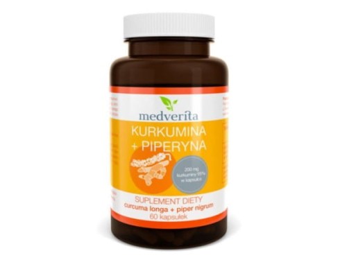 Medverita Kurkumina Piperyna 60 K