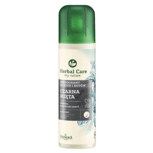 Herbal Care Dezodorant do stóp i butów czarna mięt