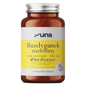 Buzdyganek naziemny + BioPerine® (60 kaps.) UNS Supplements