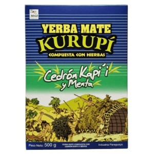 Yerba Mate Kurupi Cedron Kapi'i y Menta 500 g