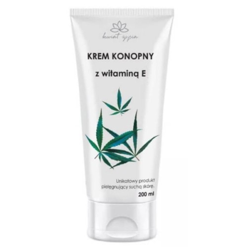 White Pharma Krem Konopny z witaminą E 200 ml
