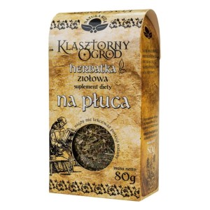 Natura Wita Herbata Na Płuca 80 G Klasztorny Ogród