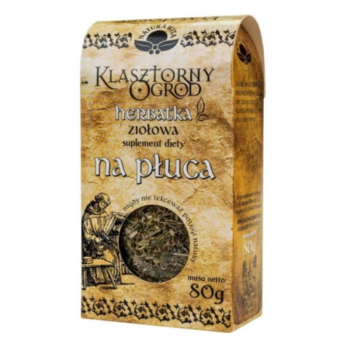 Natura Wita Herbata Na Płuca 80 G Klasztorny Ogród
