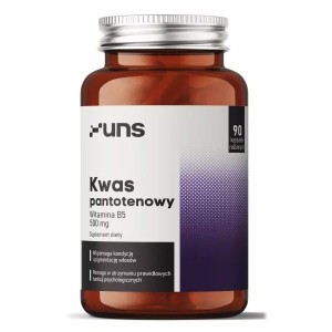 UNS Kwas Pantotenowy Witamina B5 500 mg 90 k.