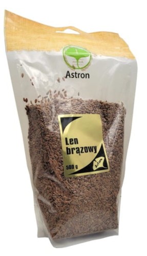 Astron Len Brązowy 500 g nasiona