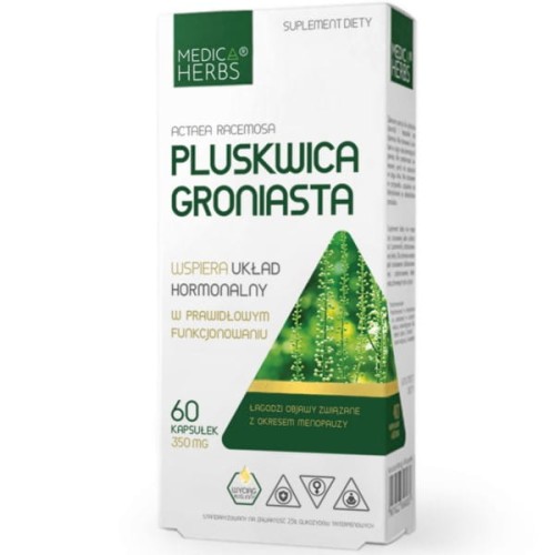 MEDICA HERBS Pluskwica Groniasta 350mg, 60 kaps.