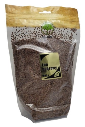 Astron Len Brązowy 1000 g nasiona