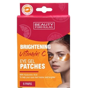 Beauty Formulas Żelowe płatki pod oczy z wit. C