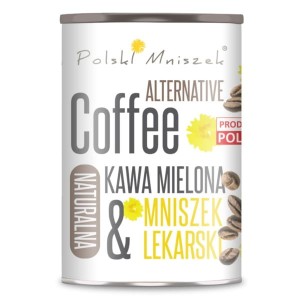 Kawa Wypalona mielona bezkofeinowa & mniszek lek