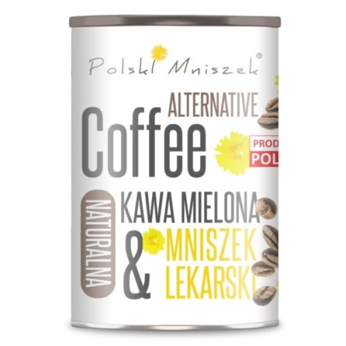 Kawa Wypalona mielona bezkofeinowa & mniszek lek