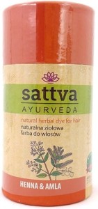 Sattva Ayurveda Farba Do Włosów Henna&Amla 150G