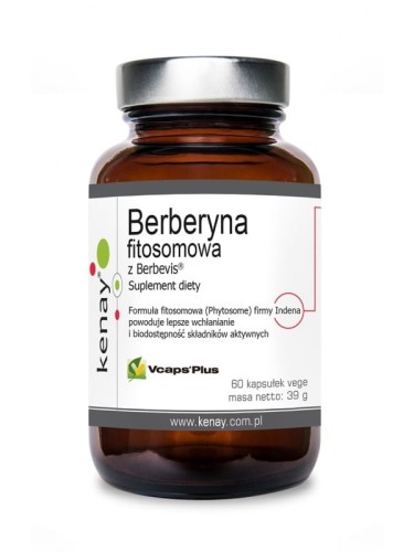 Berberyna fitosomowa z Berbevis® (60 kaps.) KENAY