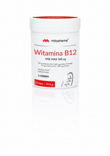 Witamina B12 MSE MAX (120 kaps.) Dr. Enzmann MSE