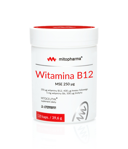 Witamina B12 MSE (120 kaps.) Dr. Enzmann MSE