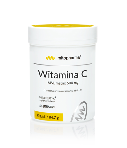 Witamina C MSE matrix (90 tabl.) Dr. Enzmann MSE