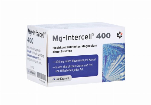 Magnez Mg-Intercell® 400 (60 kaps.) Intercell Pharma